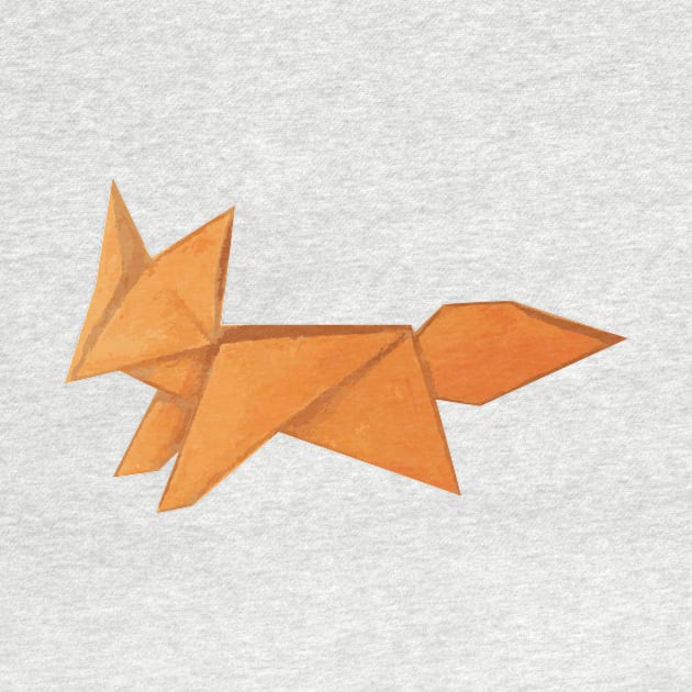 Origami Fox by Mad